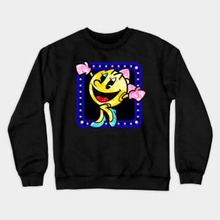 Ms. Pac Man, Arcade Superstar Crewneck Sweatshirt